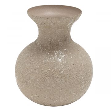Vaas Pippa taupe mozaïek