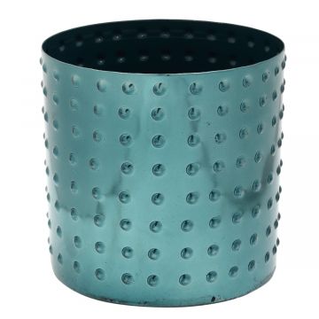 Waxinehouder Cian shiny teal