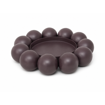 Bubble tray mauve