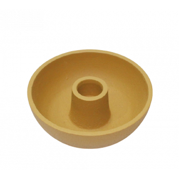 Kandelaar Puck oker 4,5 cm