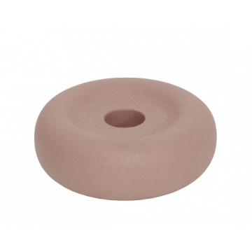 Kandelaar Disk roze 3,5 cm