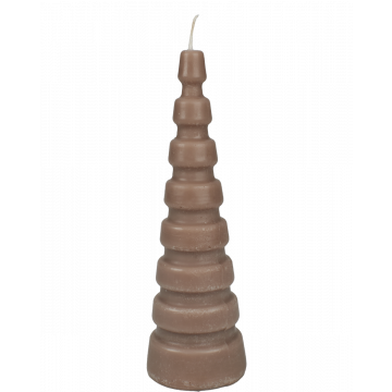 Christmastree bubble M taupe