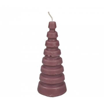 Christmastree bubble S dark mauve