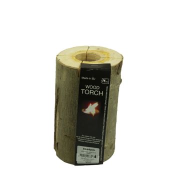 Kampvuurtje (wood torch) zonder beton