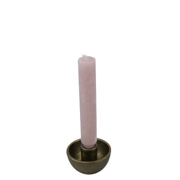 2pc XL dinercandle 3x19 cm soft pink