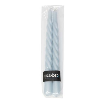 Swirl dinerkaars light blue (set van 2)