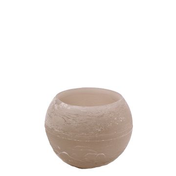Windlicht bol 12cm stone