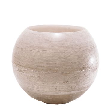 Windlicht bol 30cm stone