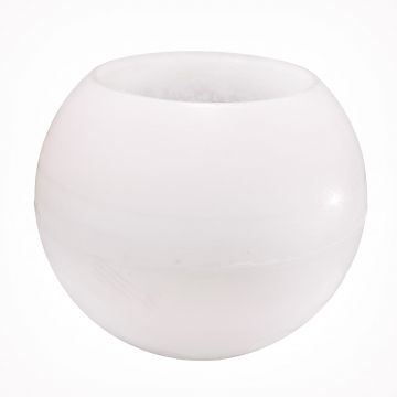 Windlicht bol 30cm white