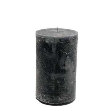 Outdoor kaars 12x20cm dark grey