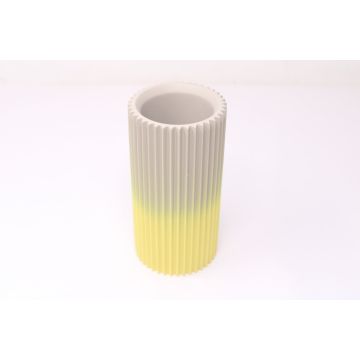 Vaas Desh taupe/geel