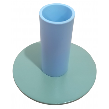 Kandelaar Gabi L groen/licht blauw
