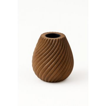 Kandelaar Kaylen donker hout