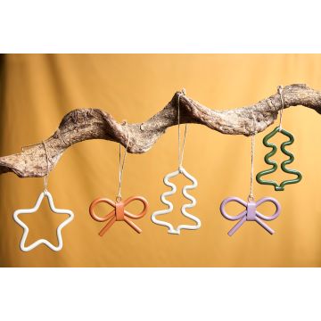 Hanger ster taupe Hanger ster taupe
