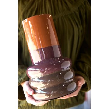 Vaas Lux - terra/bruin/plum