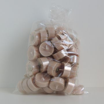 Theelichtjes 4 cm stone (60 pcs) 