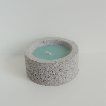 Gevuld beton water groen - 15x7,5cm
