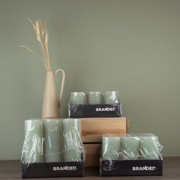 Stompkaars 5x10 cm light green Stompkaars 5x10 cm light green