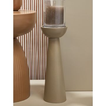 Kandelaar Ava taupe (50cm hoog)