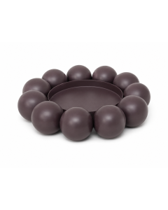 Bubble tray mauve