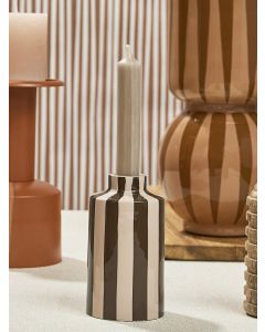 Kandelaar Anic taupe/bruin