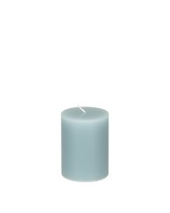 Smooth candle 6,4x8 cm sea blue