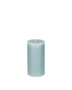 Smooth candle 6,4x12 cm sea blue