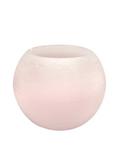 Windlicht bol 20 cm pearl
