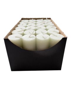 Box mini geurkaarsjes Green tea (48pcs)