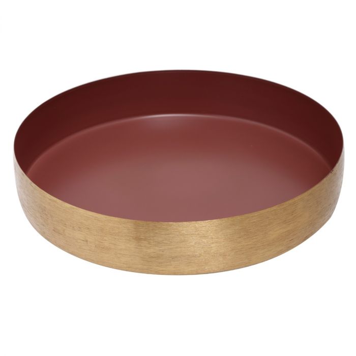 Dienblad goud/rosé pink 26 cm main product photo
