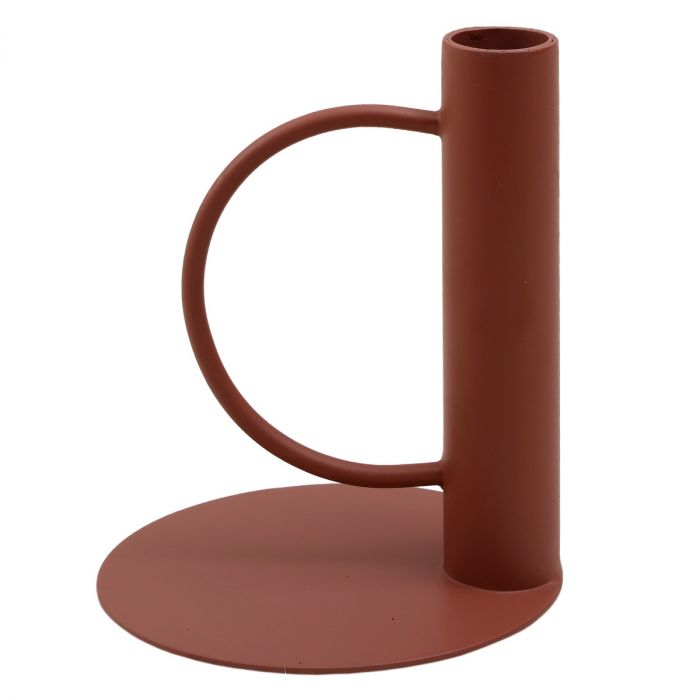 Kandelaar Nela rosé pink 12 cm main product photo