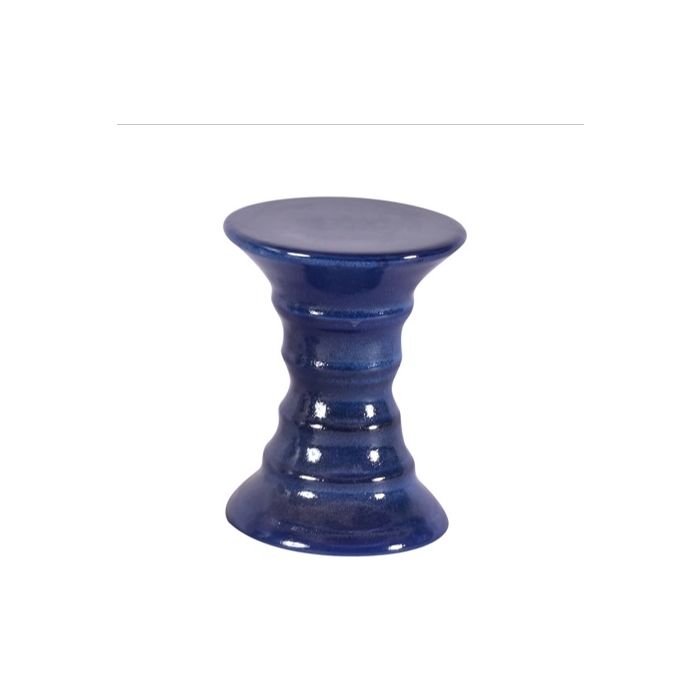 Stompkaarskandelaar Lia blauw main product photo