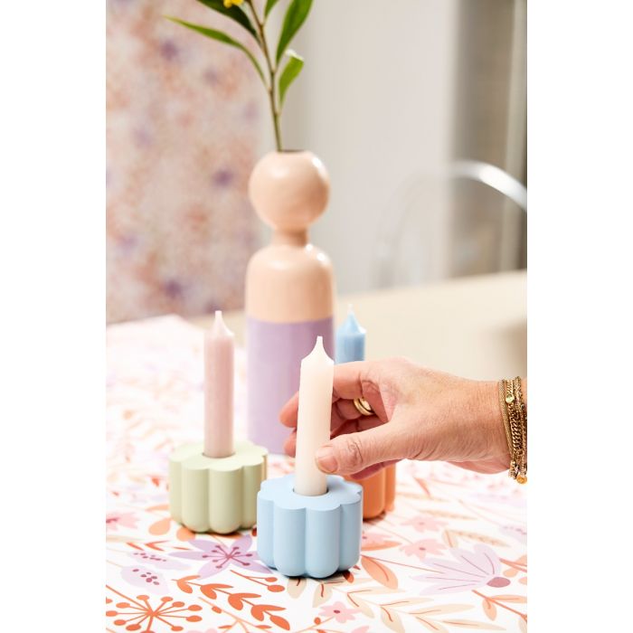 Kandelaar Belle licht blauw main product photo