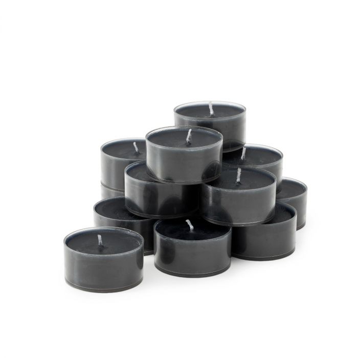 Theelichtjes 4 cm black (60 pcs) main product photo