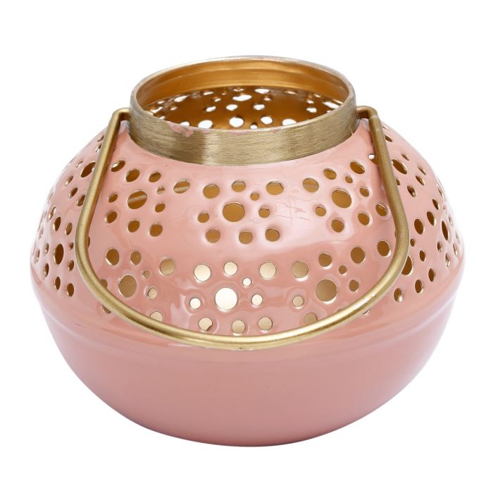 Lantaarn Mees candy roze 10,5 cm main product photo