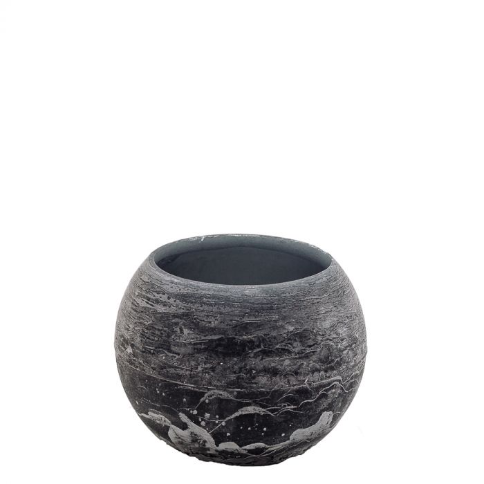 Windlicht bol 15 cm dark grey main product photo