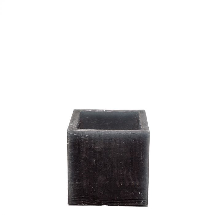 Windlicht vierkant 10x10 cm dark grey main product photo