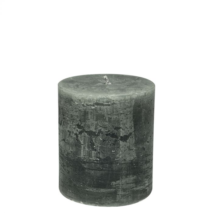 Outdoorkaars 12x15 cm steel grey main product photo