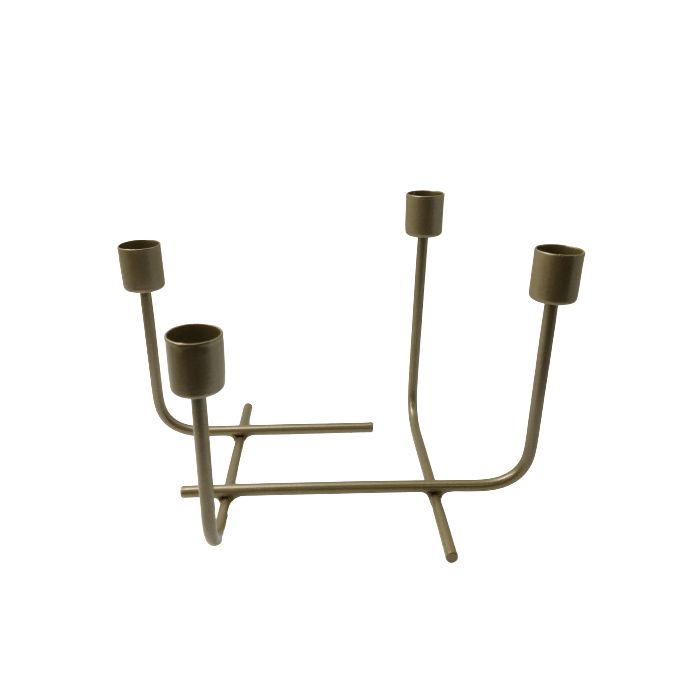 Dinerkaars kandelaar Eden goud main product photo