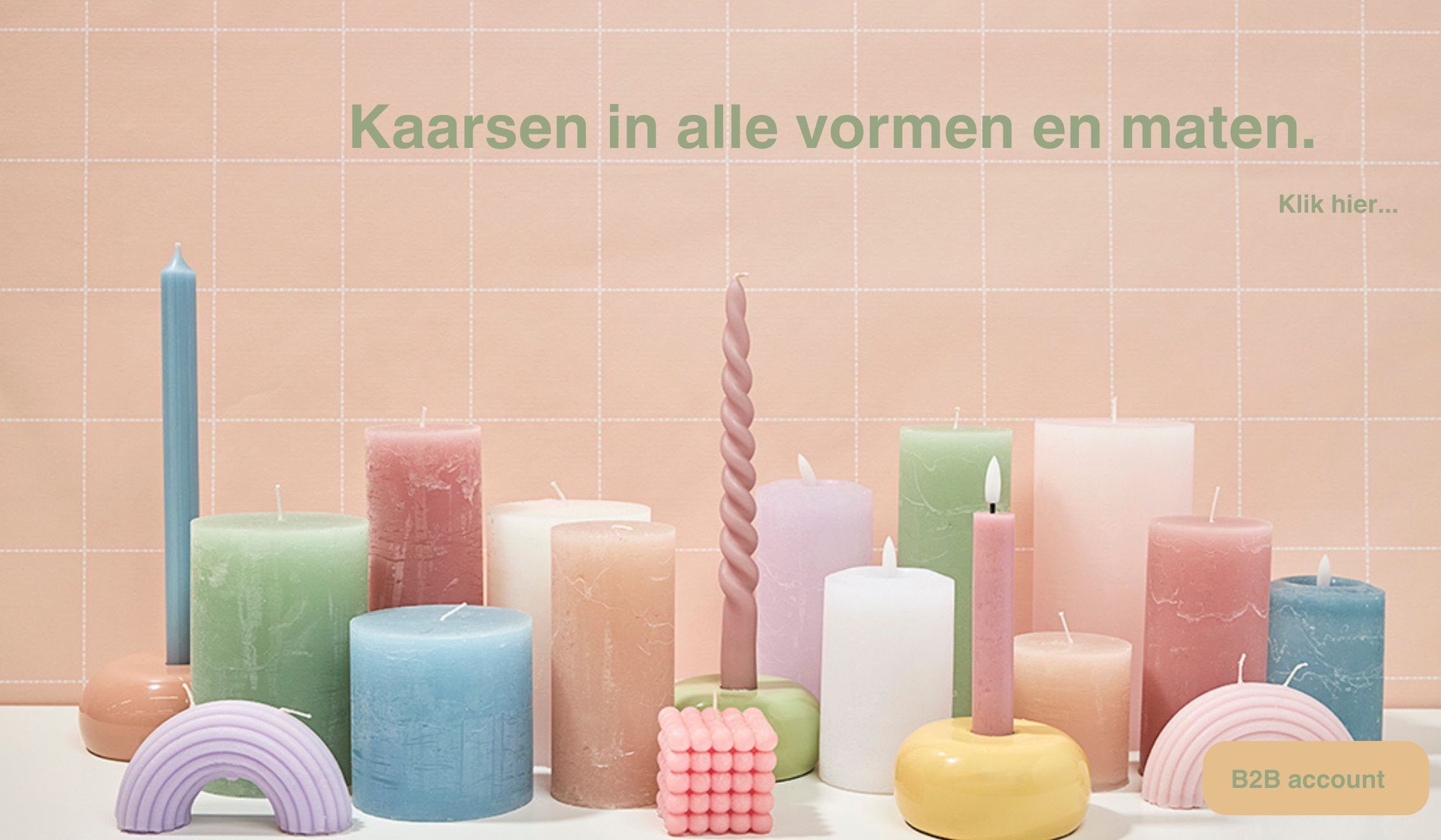 Kaarsen, stompkaarsen, dinerkaarsen, inkoop, groothandel