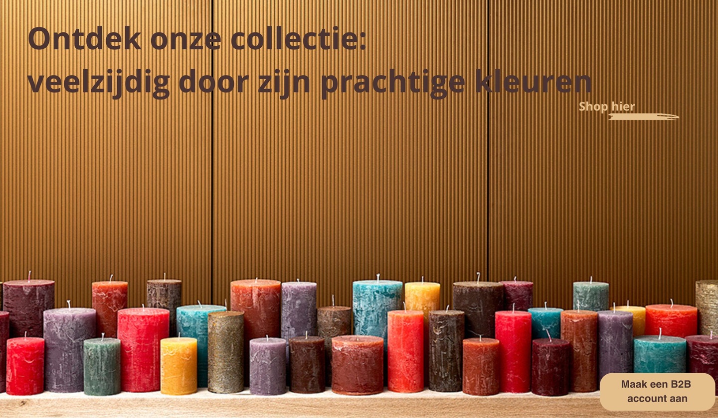 Kaarsen, stompkaarsen, dinerkaarsen, inkoop, groothandel