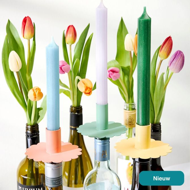 Nieuw, nieuw assortiment, nieuwe kaarsjes en accessoires