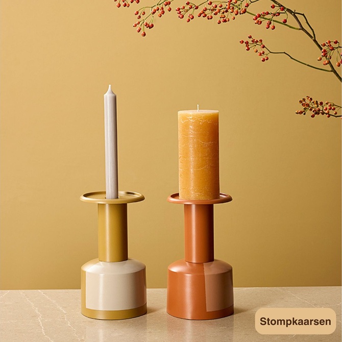 pillar; stompkaarsen; rustieke kaarsen
